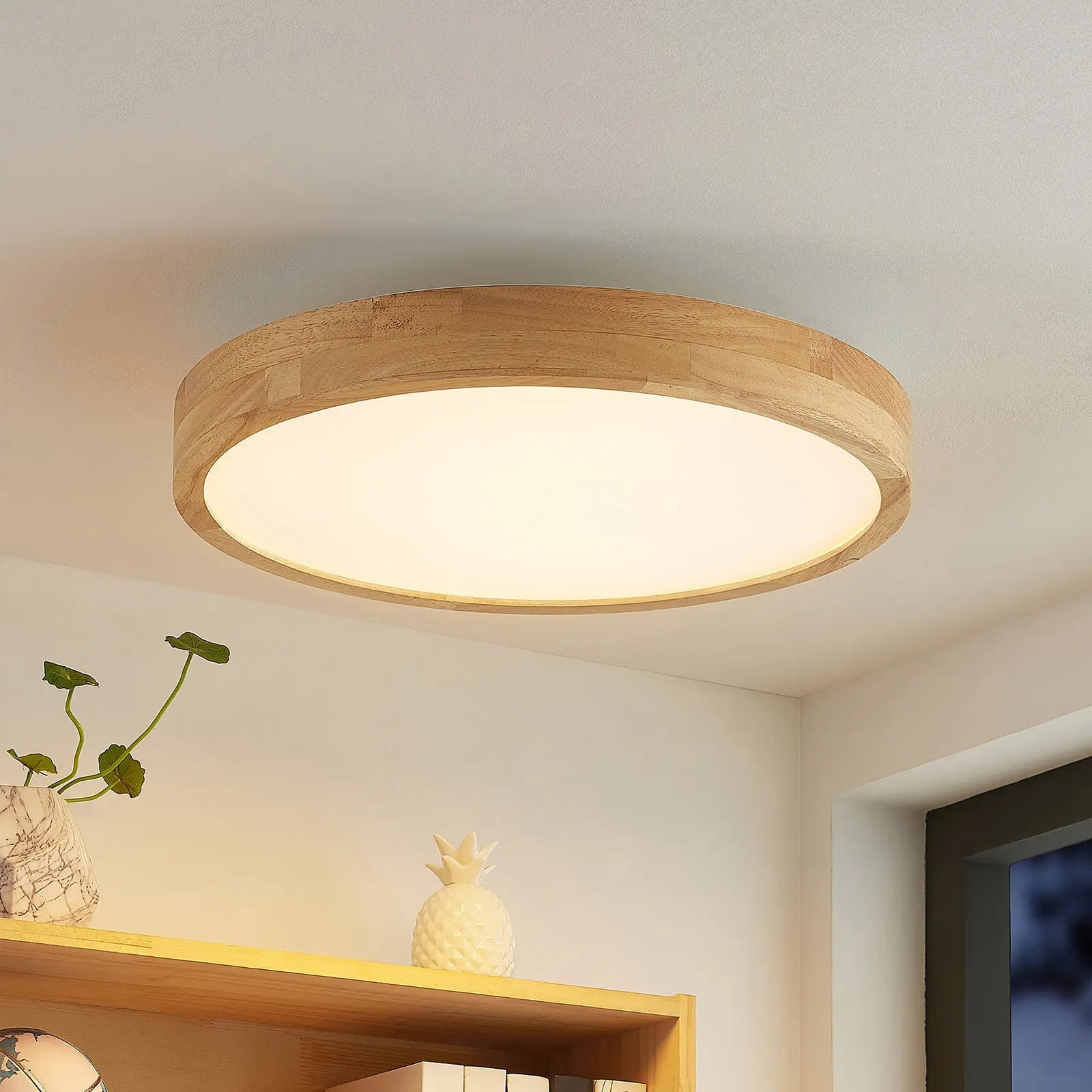 Maia - Built in LED wooden ceiling light – CASAVITA
