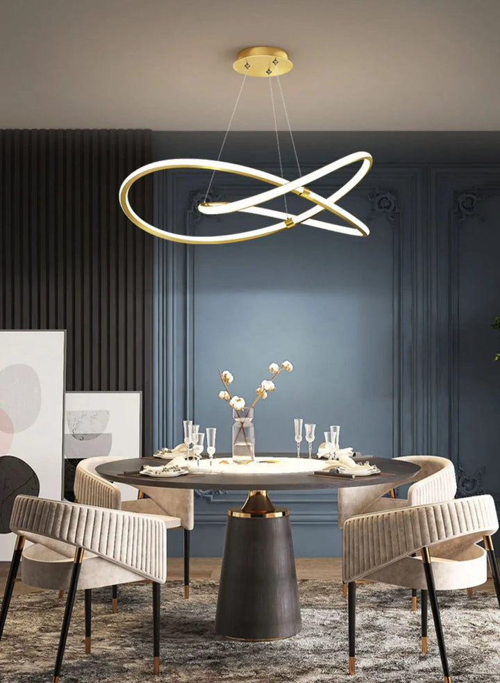 Cosi - Built in LED contemporary round suspended light