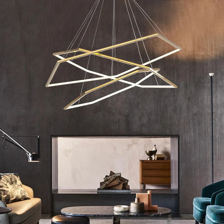 Burhan - Built in LED contemporary suspended light