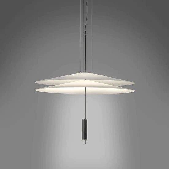 Bel D - Built in LED contemporary suspended light