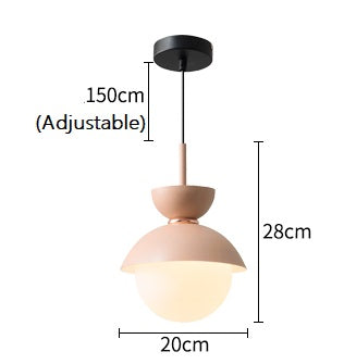 Petit - E27 LED bulb modern colorful suspended light