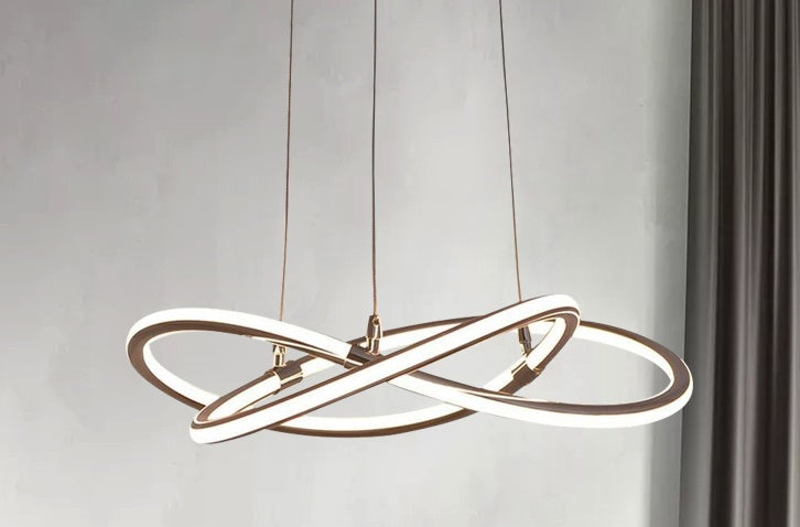 Cosi - Built in LED contemporary round suspended light