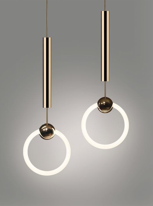 Cody - Built in LED contemporary round suspended light