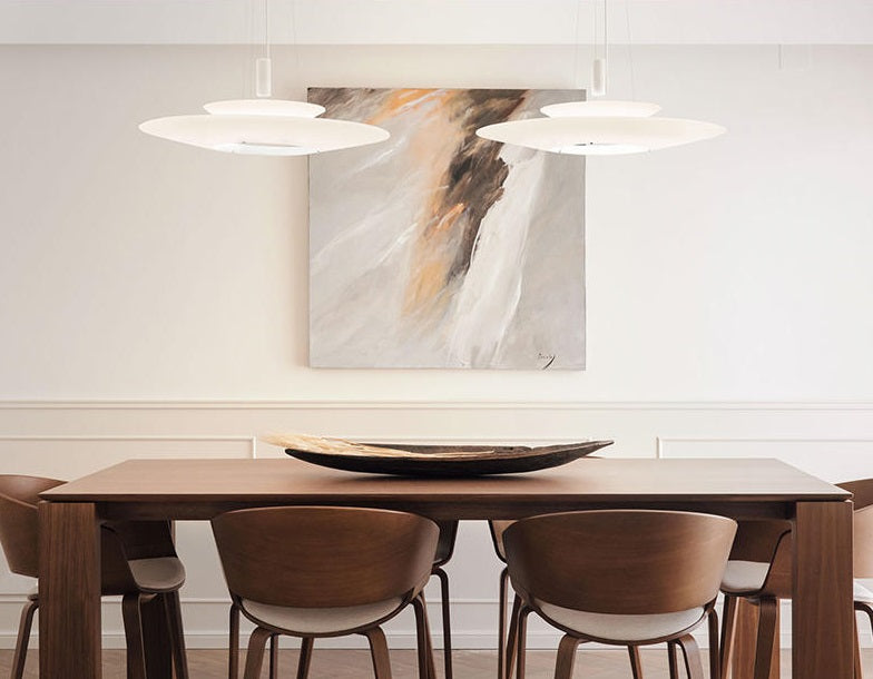 Bel A - Built in LED contemporary suspended light