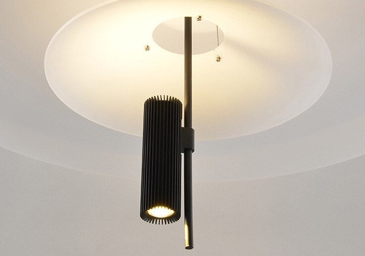 Bel D - Built in LED contemporary suspended light