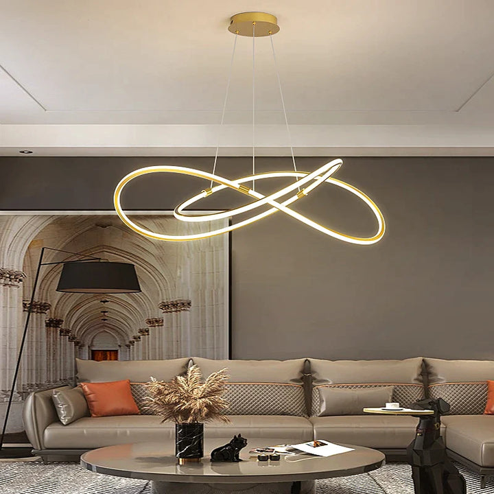 Cosi - Built in LED contemporary round suspended light