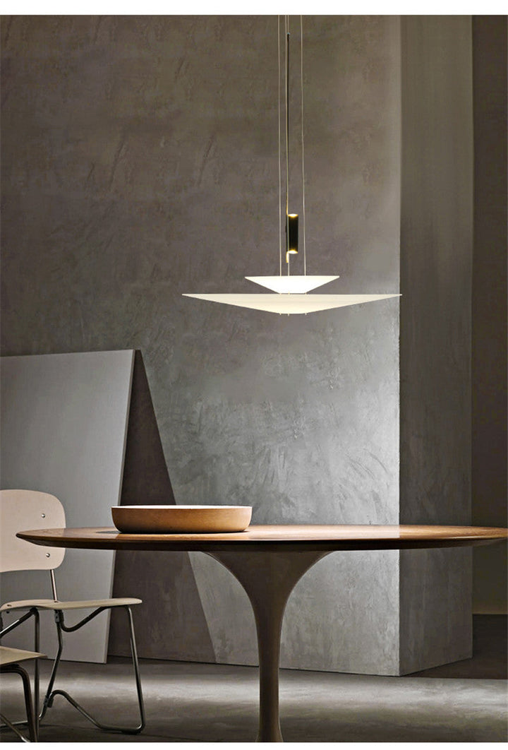 Bel A - Built in LED contemporary suspended light