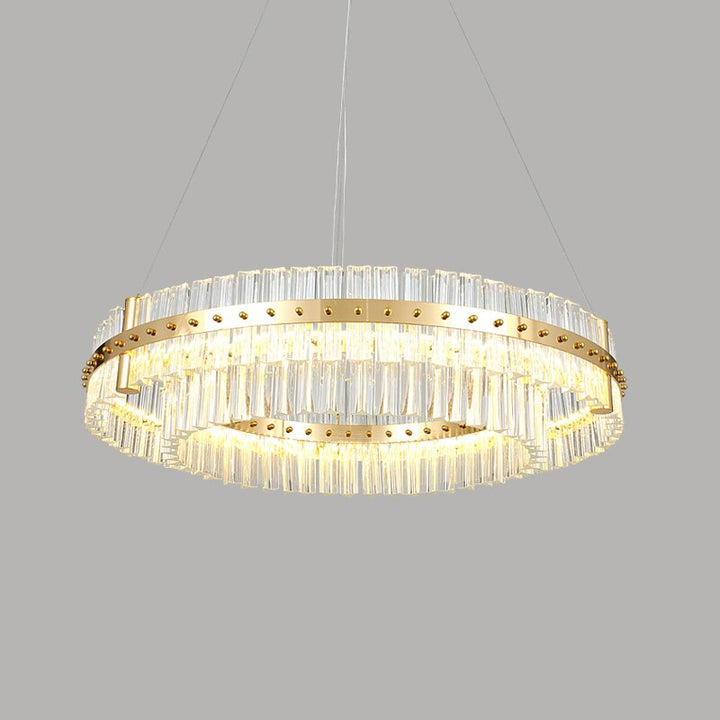 Lux - Built in LED luxury round suspended light