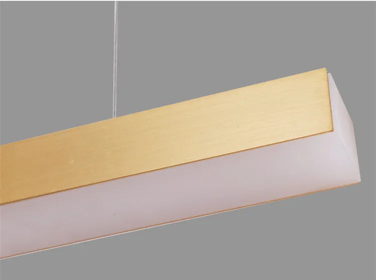 Harrington - Built in LED contemporary linear suspended light