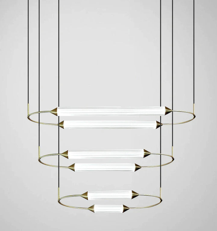 Everett -Built in LED Contemporary Suspended light