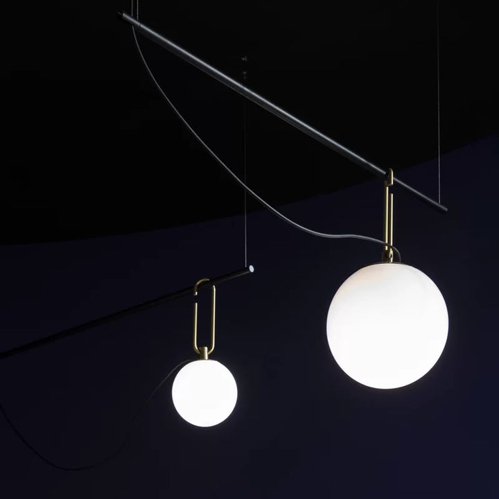 Timmy - E27 LED bulb contemporary round suspended light