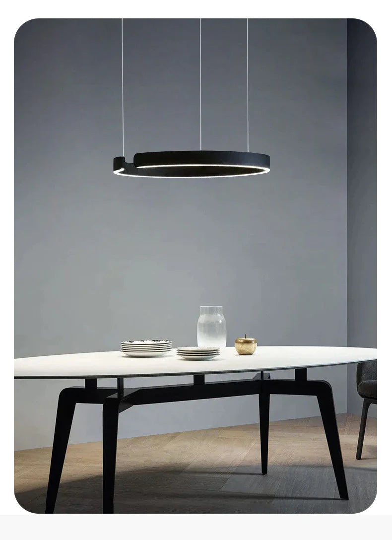 Luxy - Built in LED luxury round suspended light