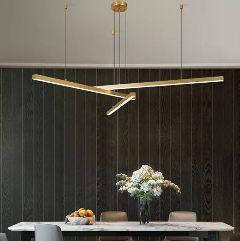 Conrad - Built in LED modern linear suspended light