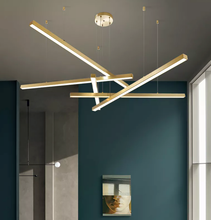 Conrad - Built in LED modern linear suspended light