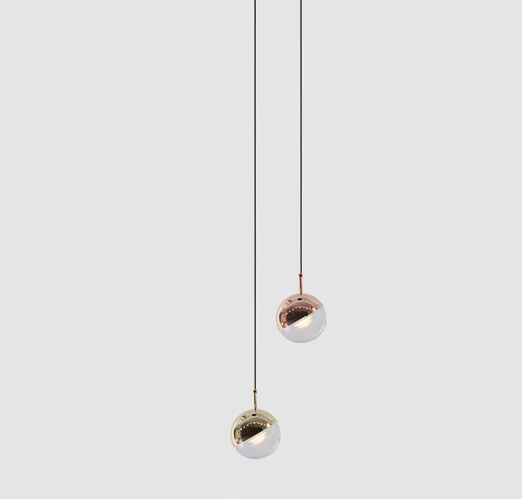 Compton - Built in LED contemporary round suspended light