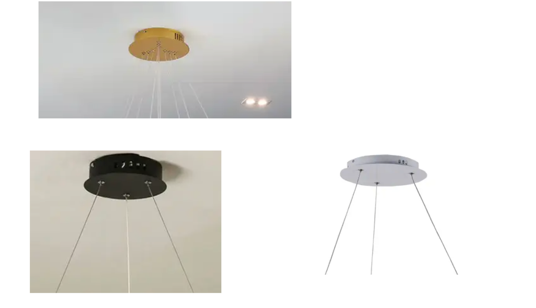 Lux - Built in LED luxury round suspended light