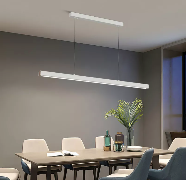 Subhaan - Built in LED modern linear suspended light