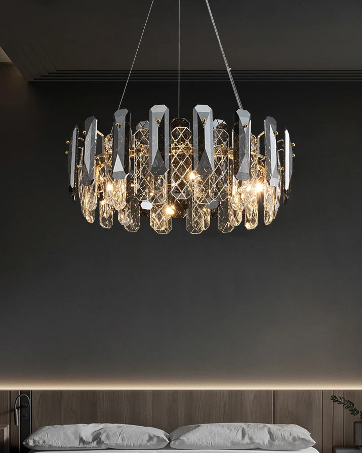 Wop- E14 LED bulb luxury crystal suspended light