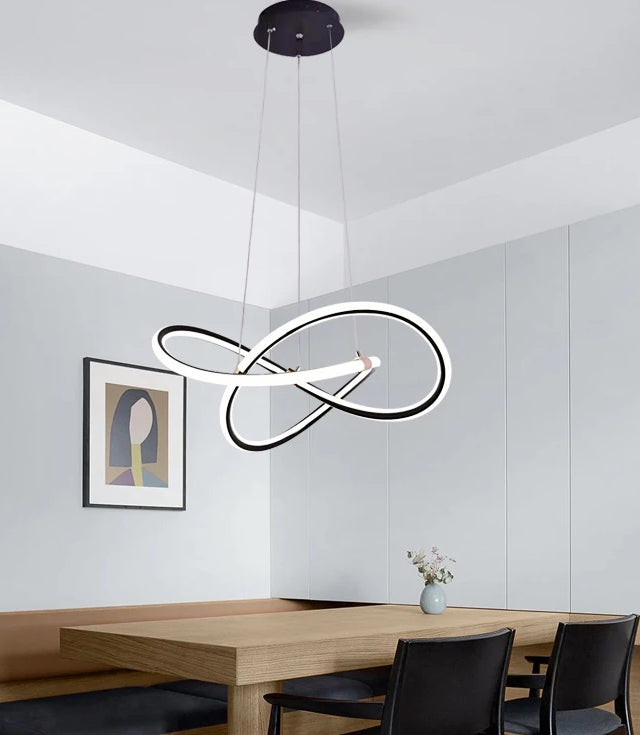 Cosi - Built in LED contemporary round suspended light