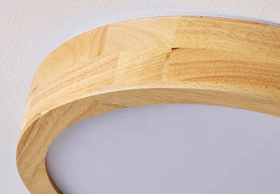 Maia - Built in LED wooden ceiling light