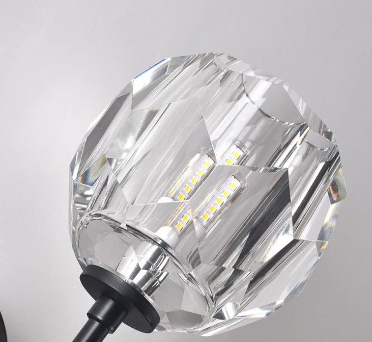 Ayat - G9 LED bulb luxury double head glass wall light