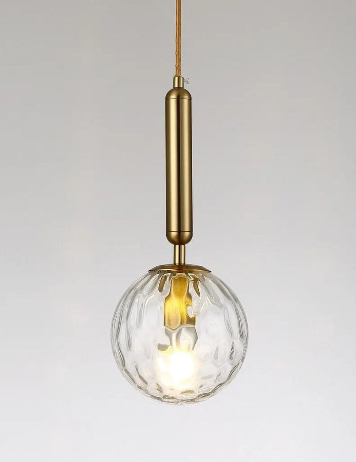 Blankenship - E14 LED bulb contemporary round suspended light