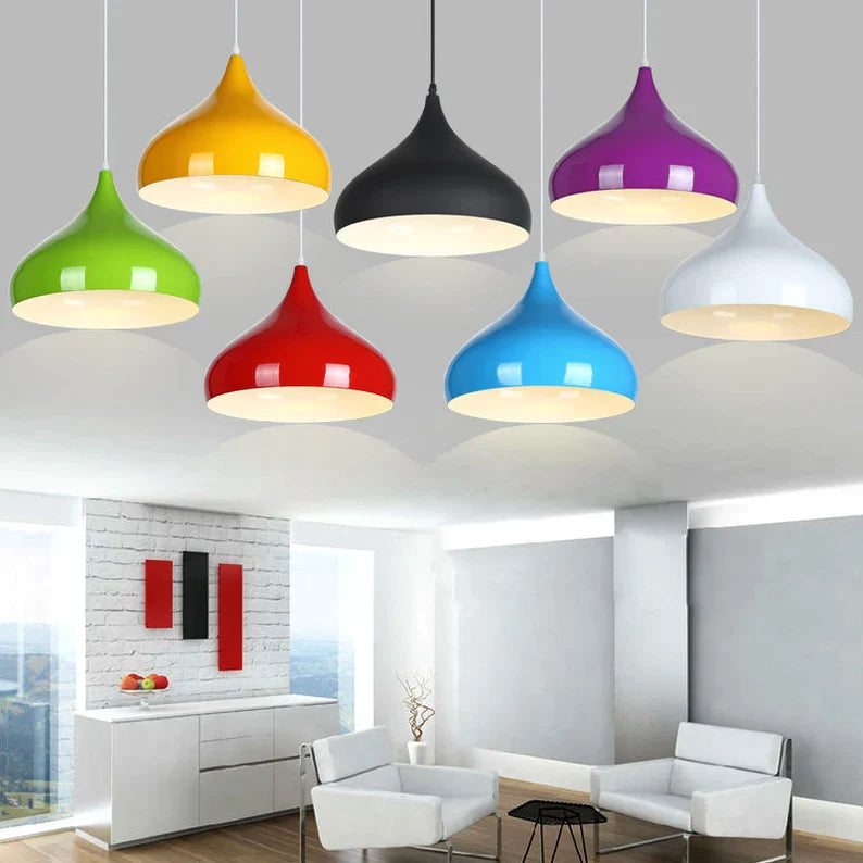 Jeffery-E27 LED bulb contemporary suspended light