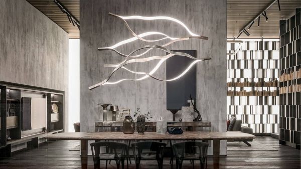 Siu - Built in LED contemporary suspended light