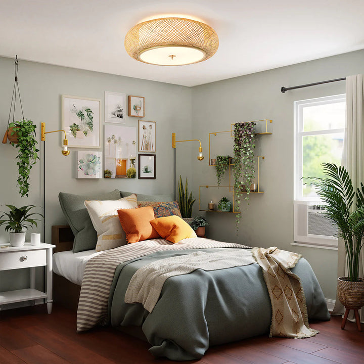 Frankie - E27 LED bulb round ceiling light